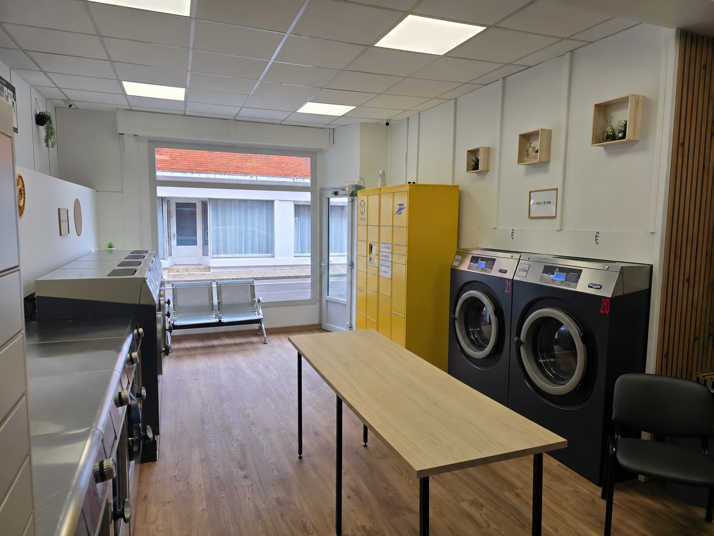Intérieur de la laverie NAMY Oignies